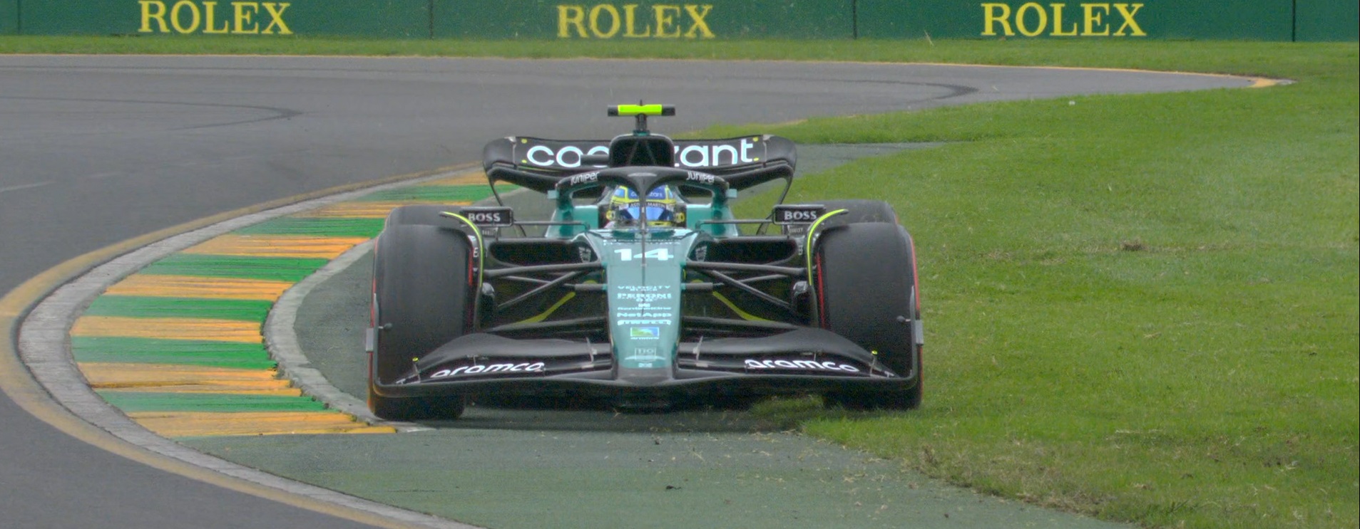 GP Australia: Tercepat di FP2 yang Hujan, Fernando Alonso Tetap Pilih Sirkuit Kering